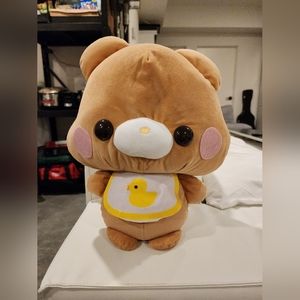 Kawaii Baby Bear with Bib - 13"
